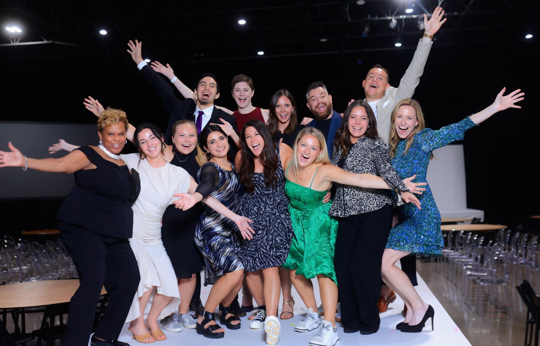 Lurie Children's Foundation staff celebrates the 67th Gold Coast Fashion Show. (Photo by Sean Su)